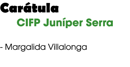 Car tula CIFP Jun per Serra Margalida Villalonga