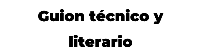 Guion t cnico y literario